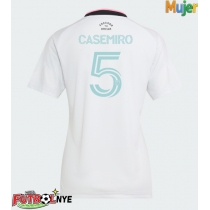 Camiseta Inter Miami Casemiro #5 Tercera Equipación para mujer 2026-27 manga corta